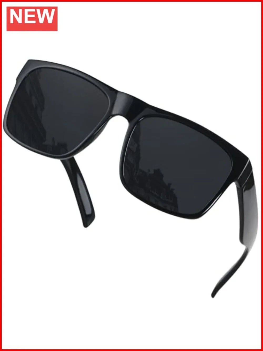 XL Oversized Square Sunglasses for Men Women Polarized UV Protection